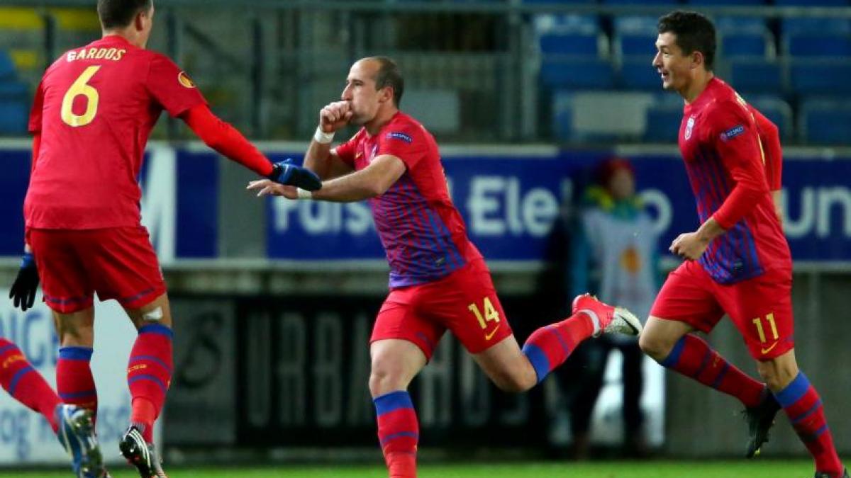 steaua castiga cu 2 1 in norvegia si este aproape calificata in primavara europeana