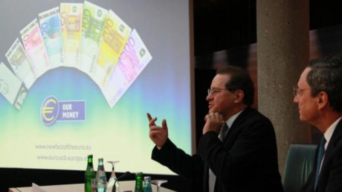 euro isi schimba infatisarea banca centrala europeana a prezentat noua serie de bancnote