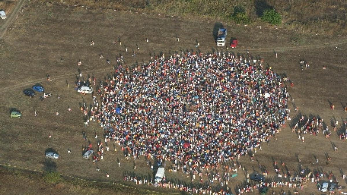 bucuresti peste 1 000 de persoane participa la o spirala organizata de misa