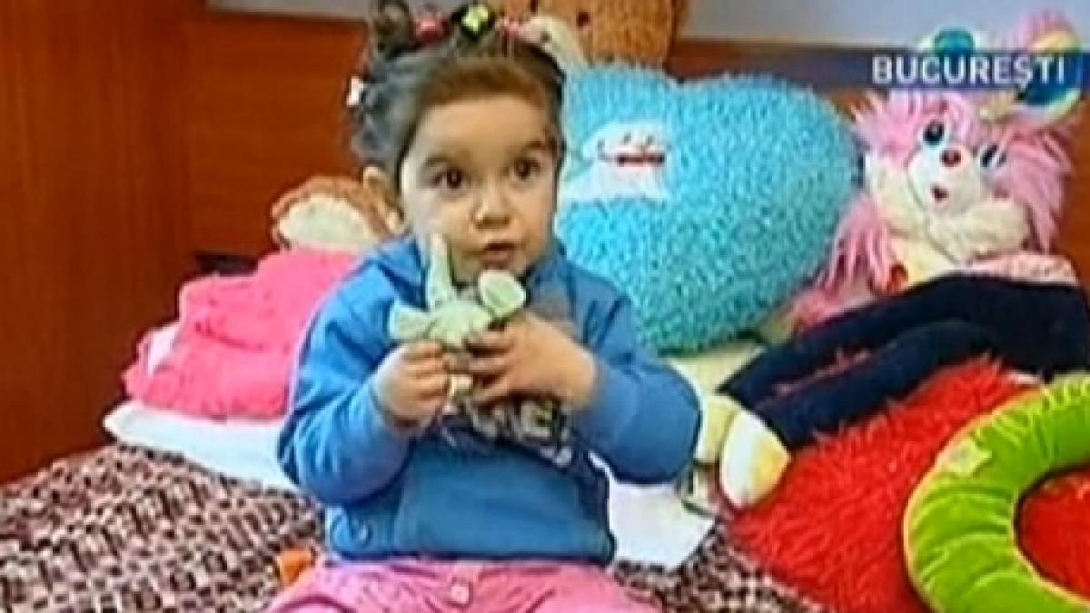 viata ei depinde de un tratament foarte scump la doar 3 ani stefania se lupta sa traiasca