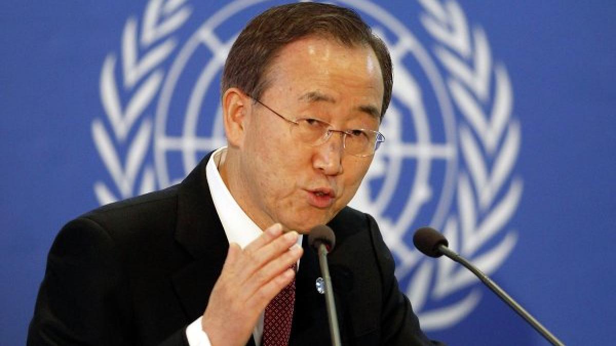 ban ki moon tensiunile din siria pot escalada in conflicte majore cu tarile vecine