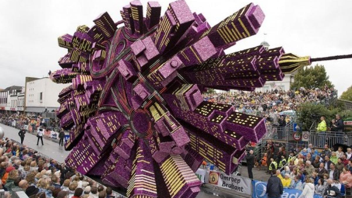 bloemencorso este cel mai mare festival al florilor din lume