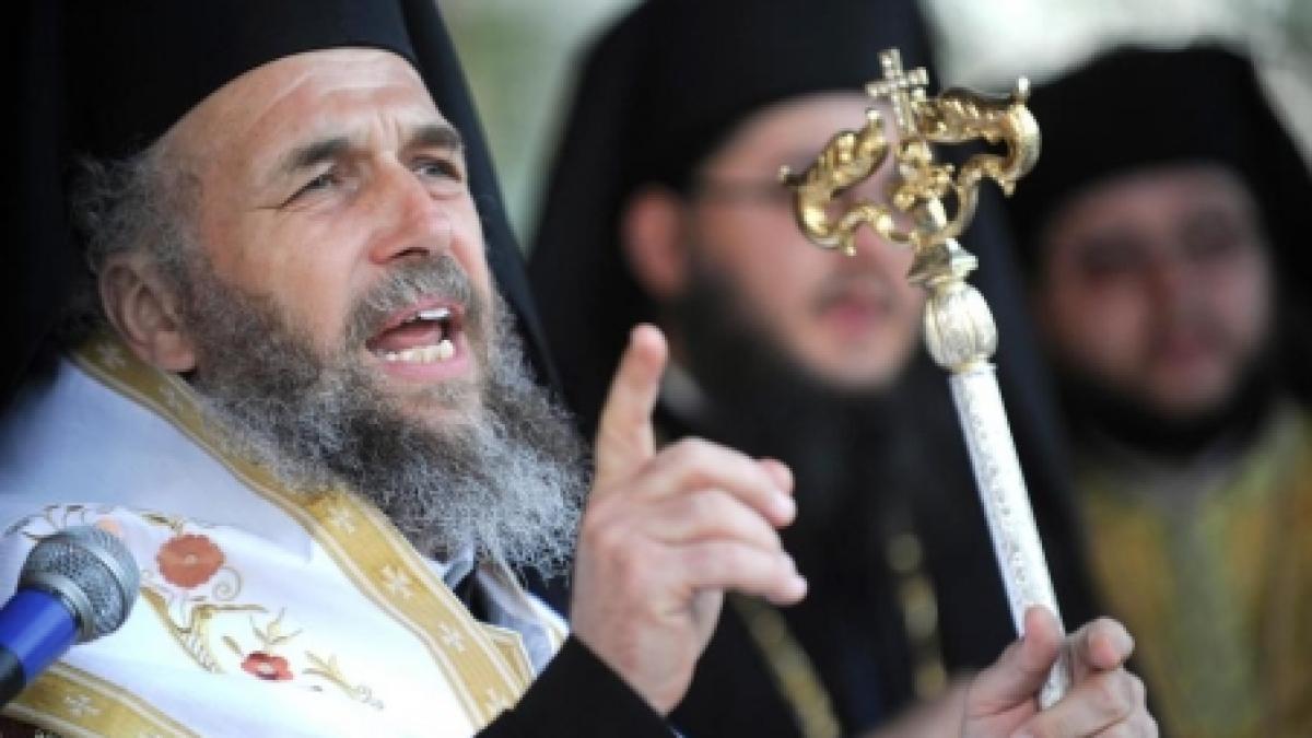 arhiepiscopul dunarii de jos ips casian craciun intr un pliant electoral
