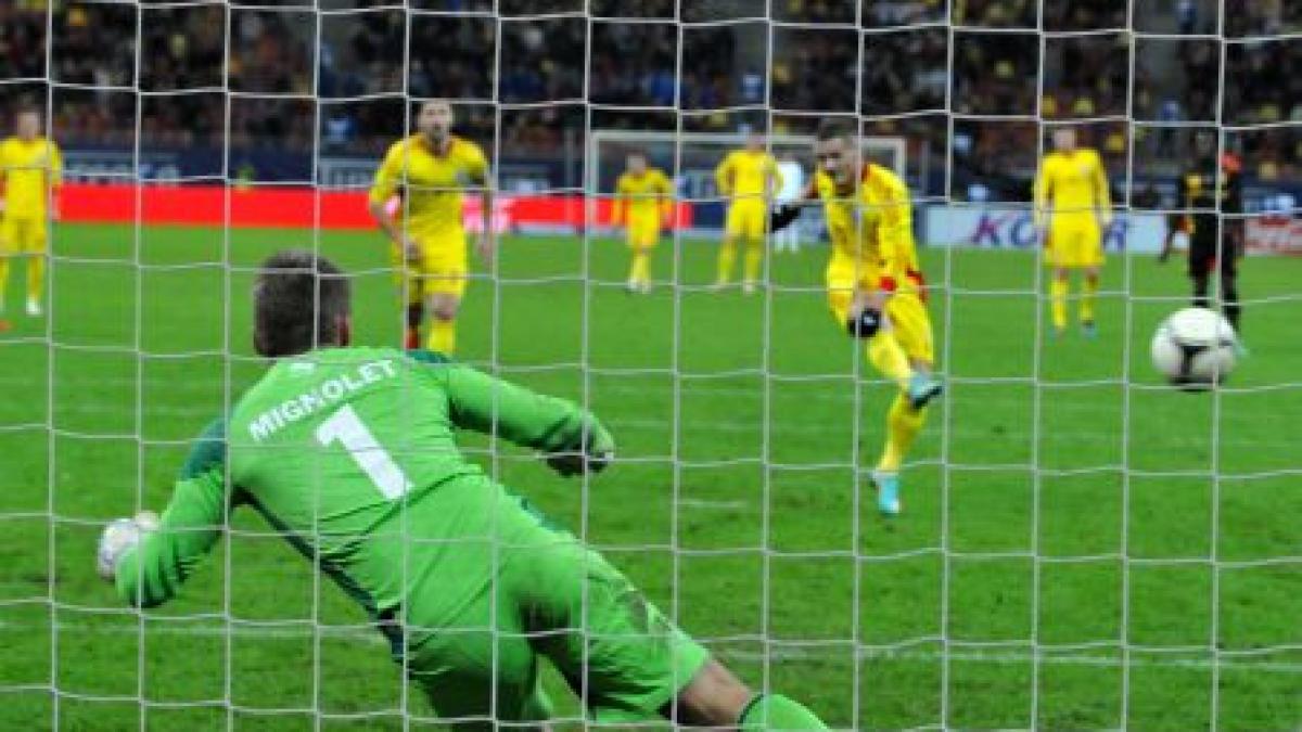 romania incheie anul cu o victorie invingand belgia 2 1 pe arena nationala