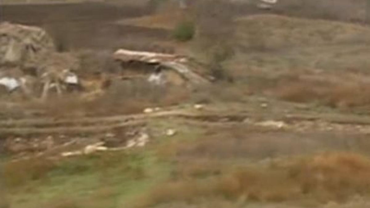 morti suprapusi si romani si turci ce a facut romanul din cea mai mare cetate romano bizantina din