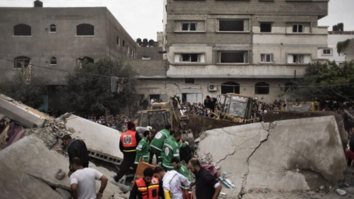 sediul russia today din gaza a fost distrus intr un bombardament israelian echipa nu a fost atinsa
