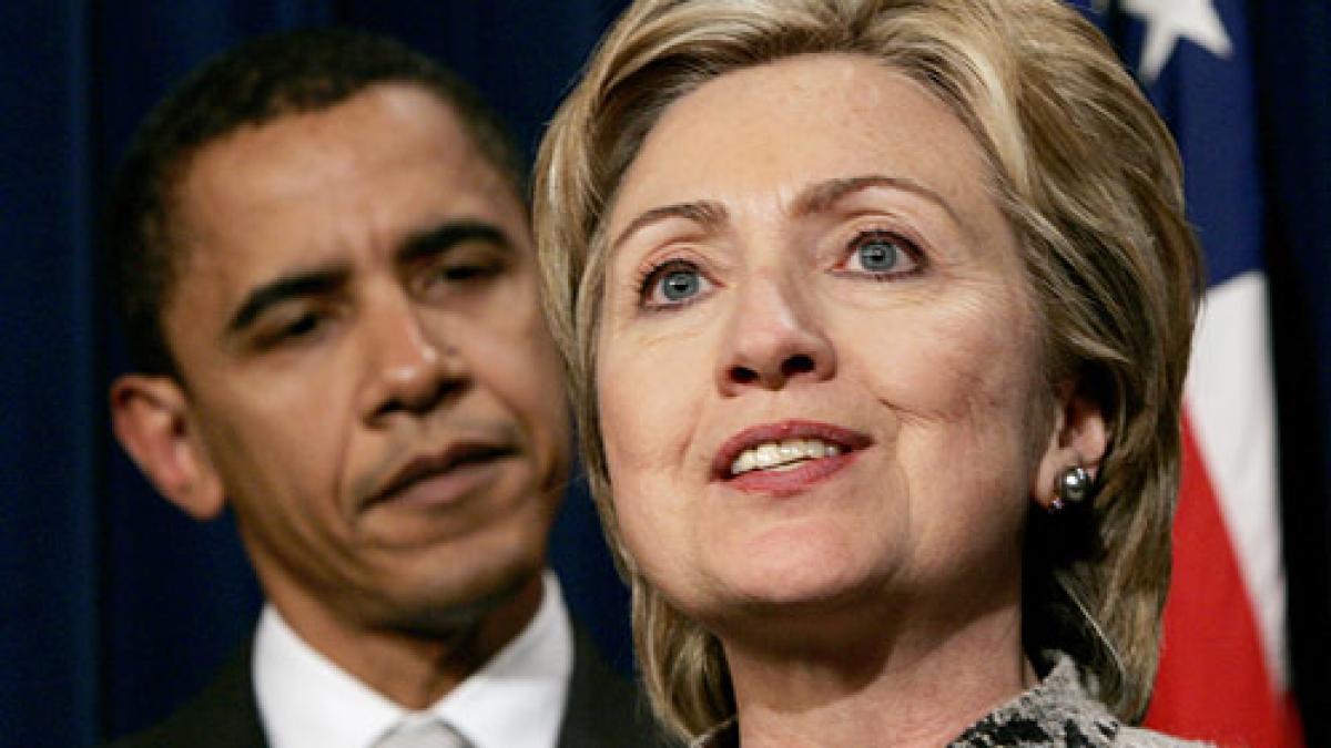 obama o trimite pe clinton sa medieze un armistitiu in fasia gaza