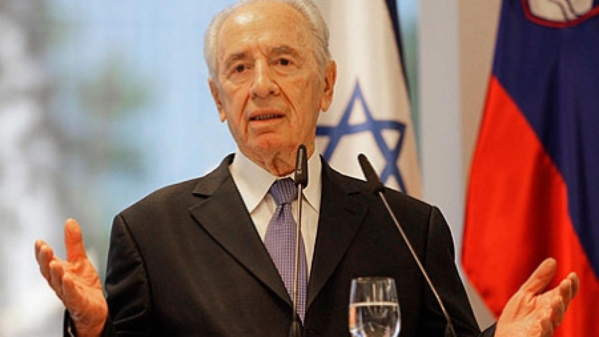 presedintele israelian acuza iranul de instigare la violenta in fasia gaza incurajeaza hamas sa