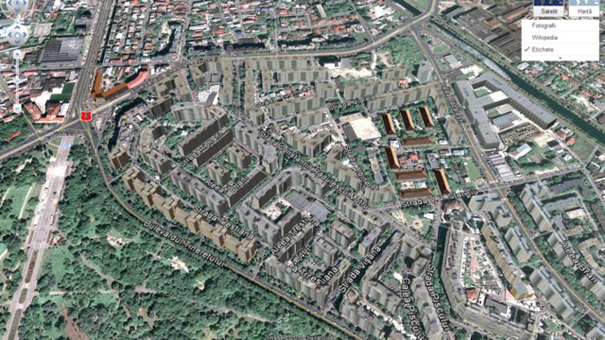 premiera pentru romania cum se vede tara noastra din satelit pe noua aplicatie de la google