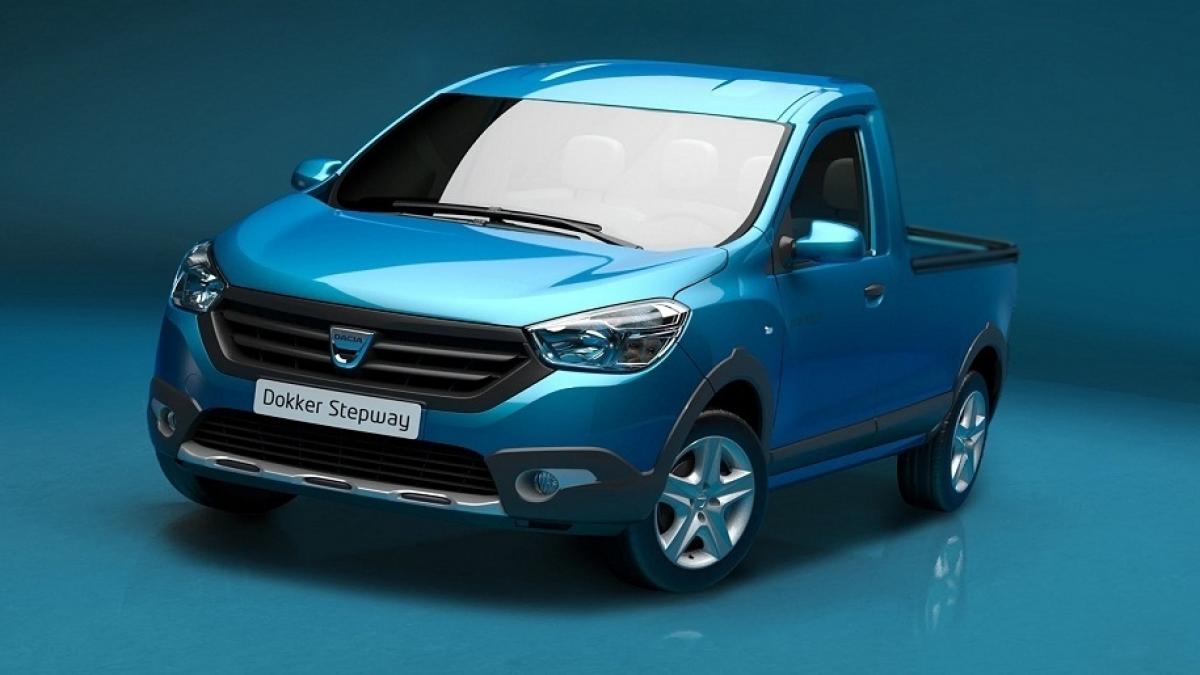 renault testeaza o versiune dacia dokker pick up 4x4