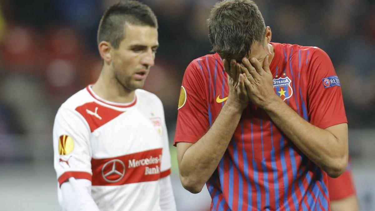steaua pierde clar cu stuttgart scor 1 5 si are emotii pentru calificarea in primavara europeana