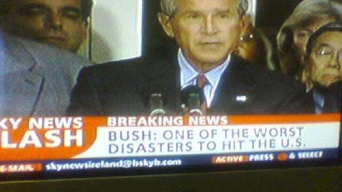 breaking news bush unul dintre cele mai mari dezastre care au lovit sua