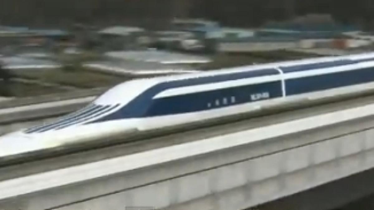 vezi aici cum arata trenul care va circula cu 500 de km pe ora