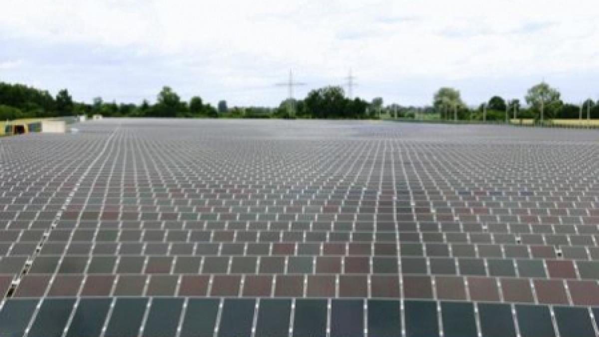 s a deschis cel mai mare parc solar din romania centrala se afla la tulcea