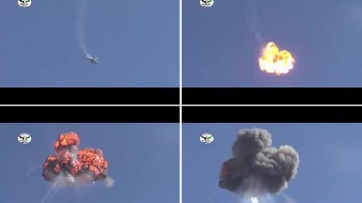 un elicopter al armatei siriene a fost doborat in premiera cu o racheta sol aer