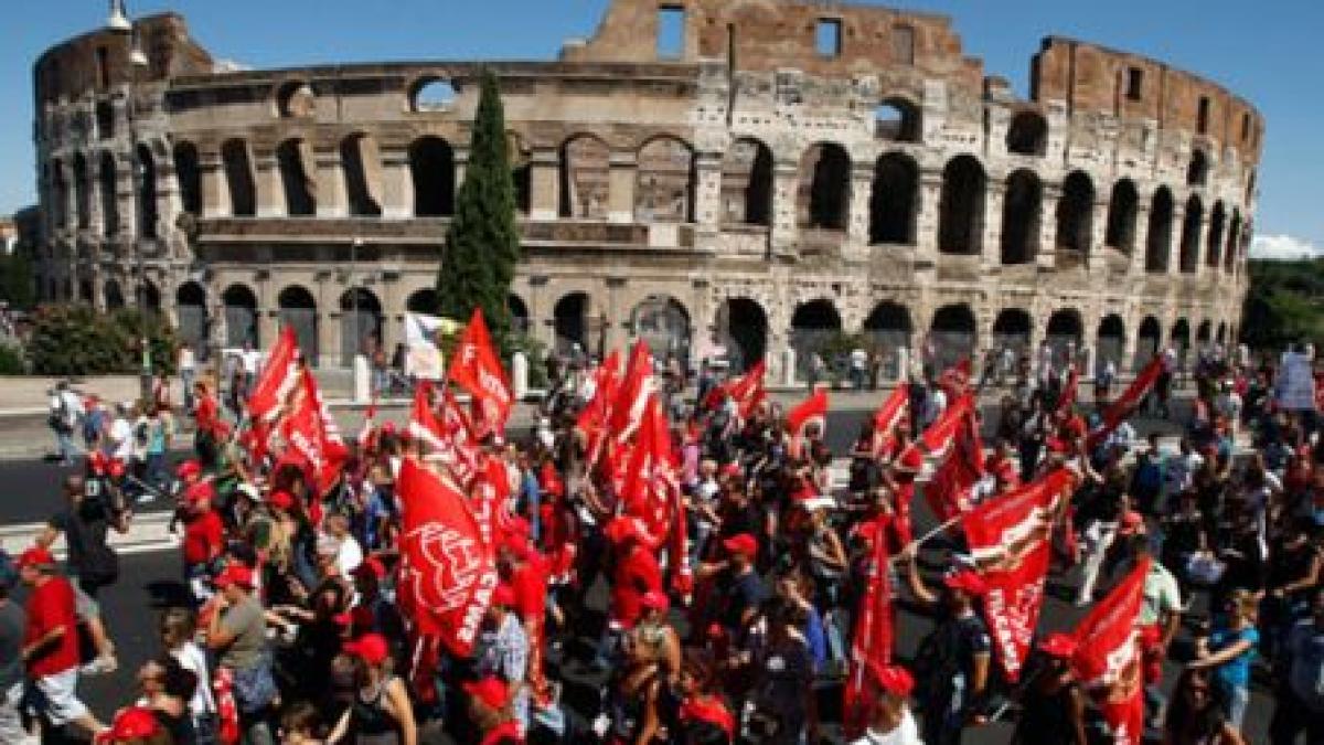 italia merge spre o recesiune prelungita si ar putea avea nevoie de ajutor in 2013