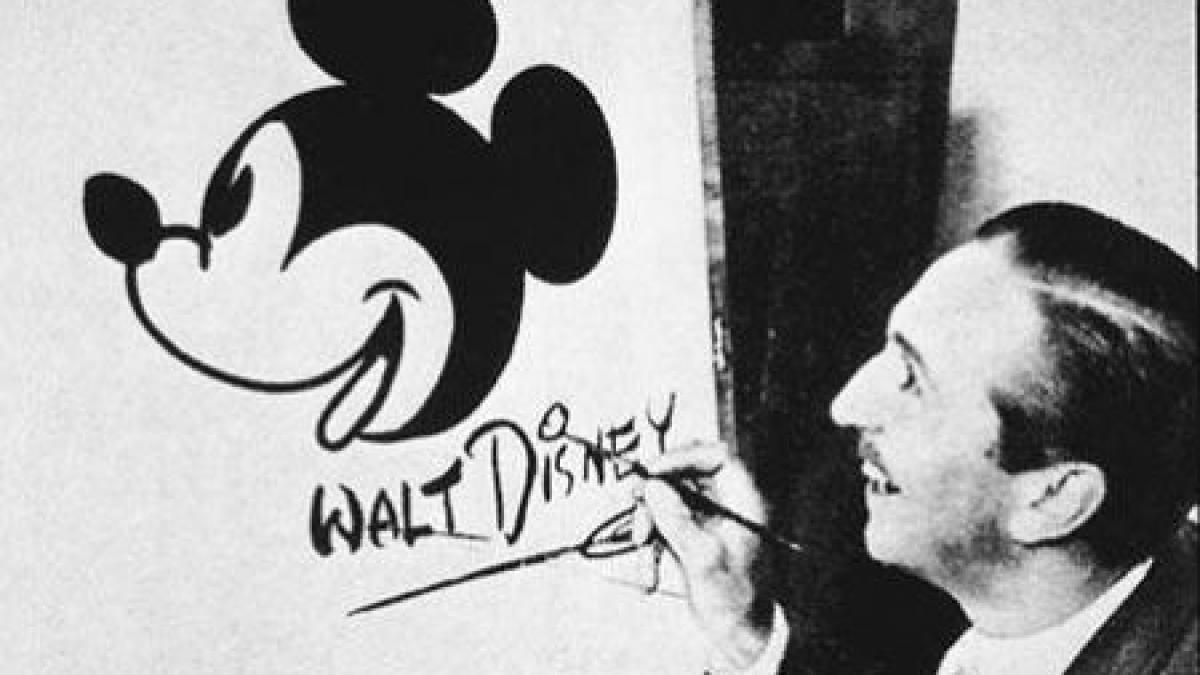 un poster cu cel mai amuzant personaj animat din lume vandut contra unei sume impresionante