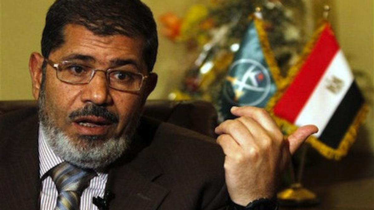 mohammed morsi s a intors la palatul prezidential din cairo