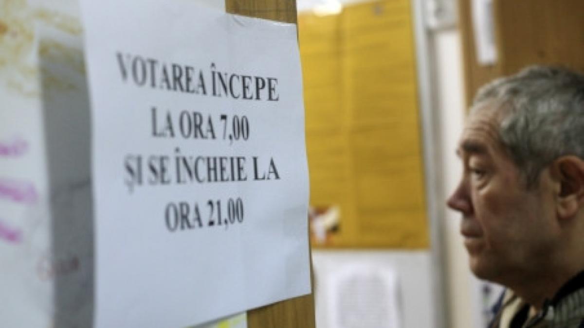 bec patru sectii de votare continua sa fie inchise din cauza vremii nefavorabile