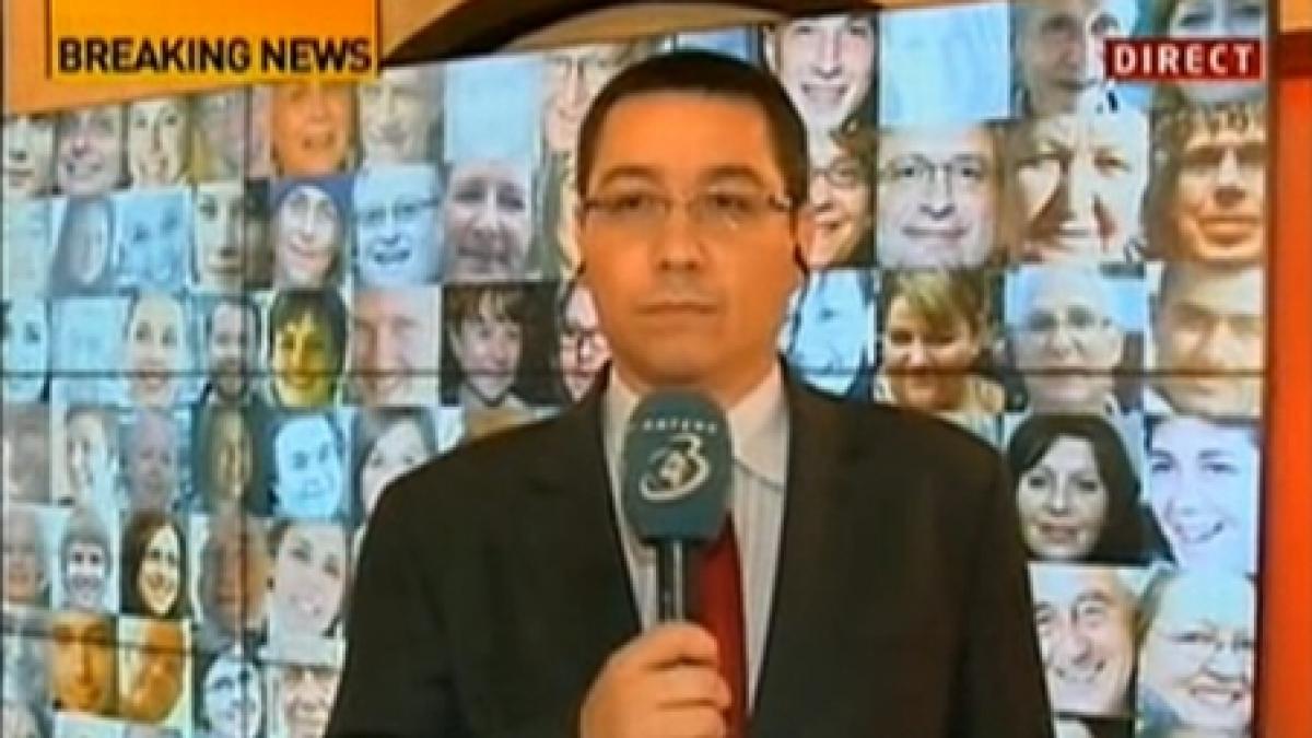 ponta usl va forma guvernul si va schimba romania