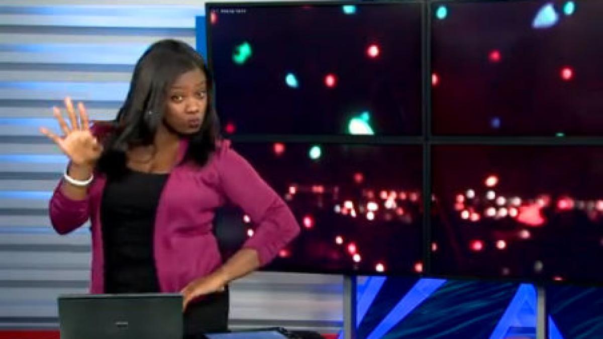 miscarile de dans ale unei prezentatoare din sua pe care intreaga lume le cunoaste acum