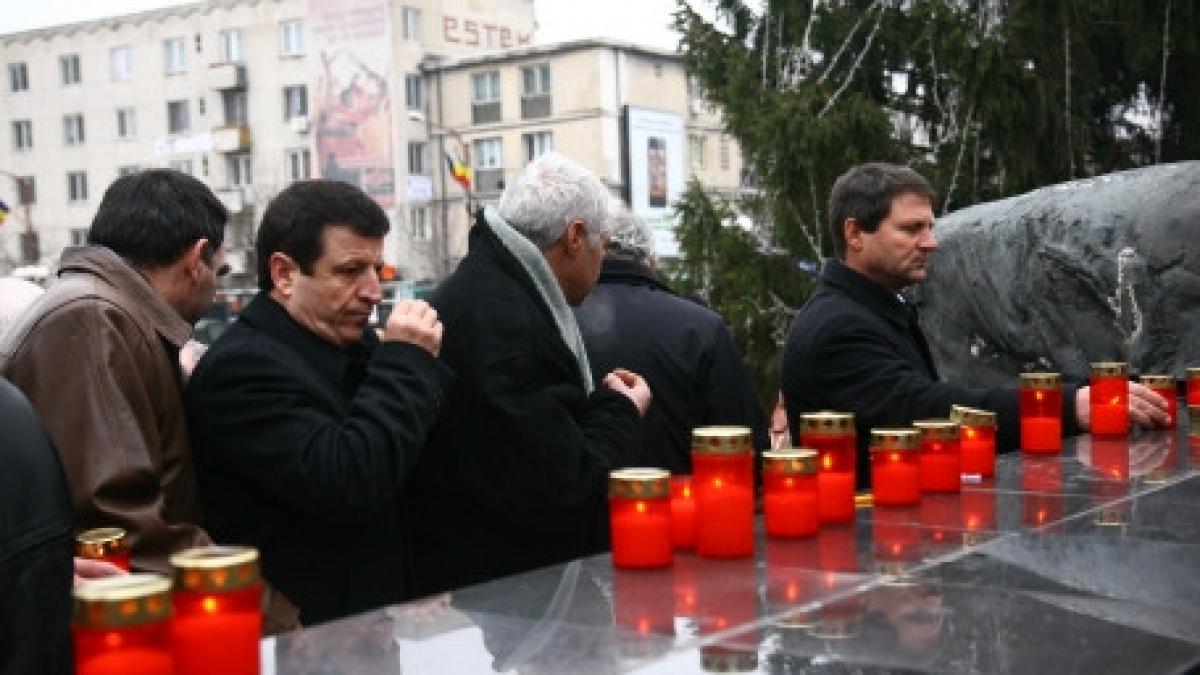 timisoara aproximativ 50 de persoane au pornit intr un mars de comemorare a revolutiei