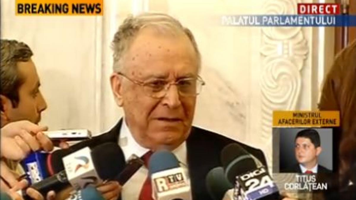 iliescu despre noul guvern nu vreau sa dau calificative sper sa fie oamenii potriviti