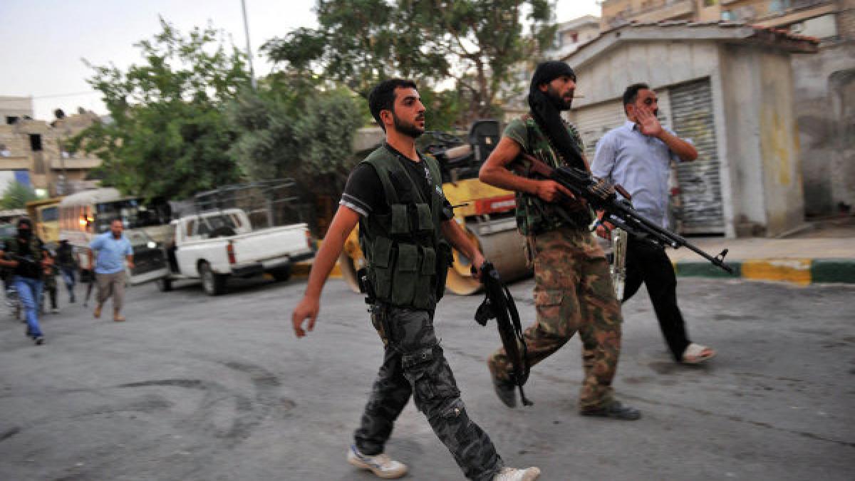 rebelii sirieni au noi tinte vizati sunt cetatenii rusi ucrainieni si iranieni