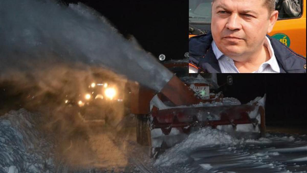 e prea tare regele asfaltului umbrarescu a ramas inzapezit la el acasa chiar pe drumul pe care