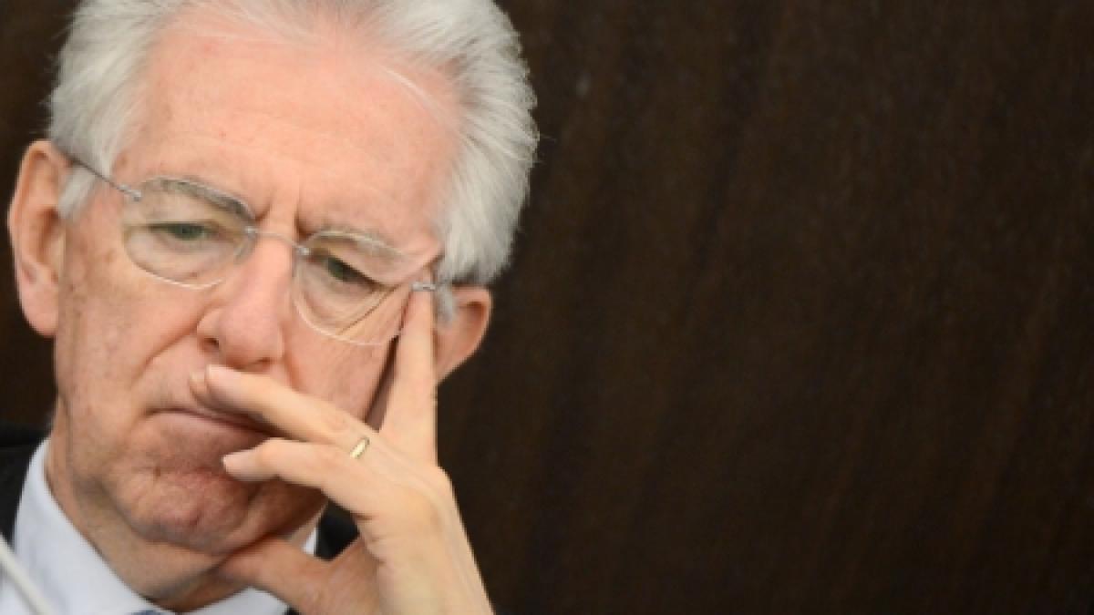premierul tehnocrat al italiei mario monti a demisionat