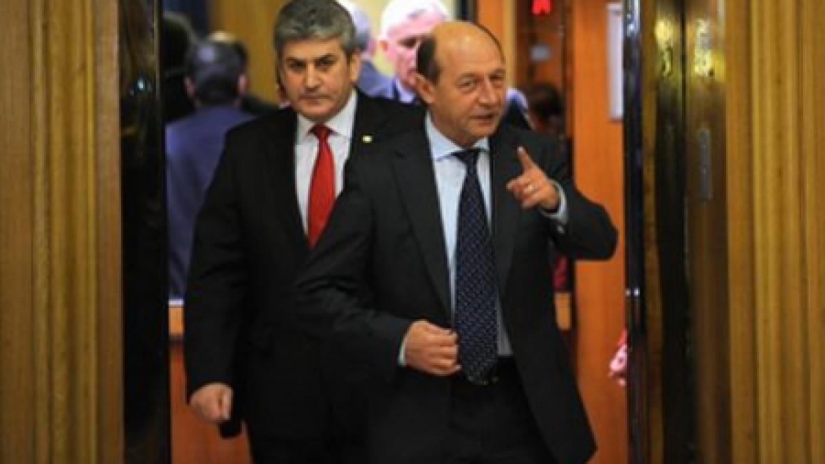 ponta intrebat de ce basescu nu a vrut sa dea mana cu trei ministri este o speculatie a presei