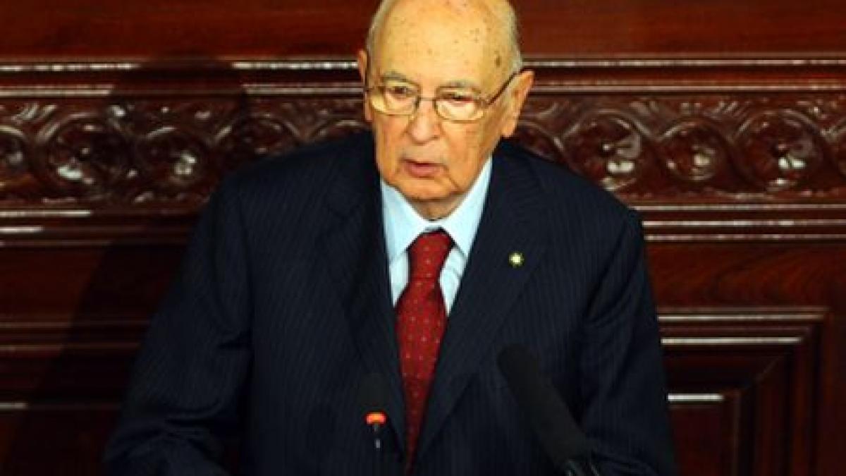 presedintele italiei a dizolvat parlamentul urmeaza alegeri legislative anticipate in februarie