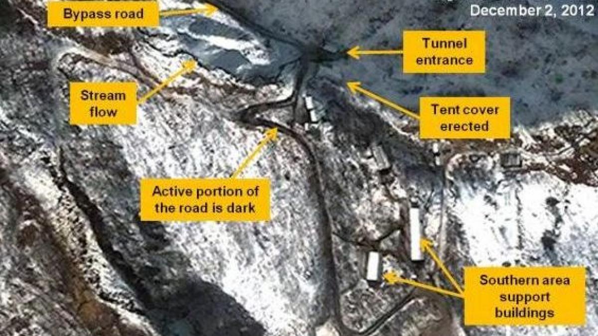 imaginile care dovedesc ca nord coreenii ar putea efectua un nou test nuclear in urmatoarele doua