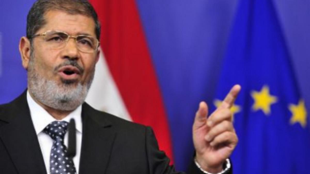 morsi afirma despre noua constitutie ca garanteaza libertate pentru toti fara exceptie