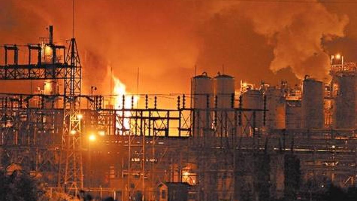 explozie la o uzina petrochimica din mexic nu exista victime