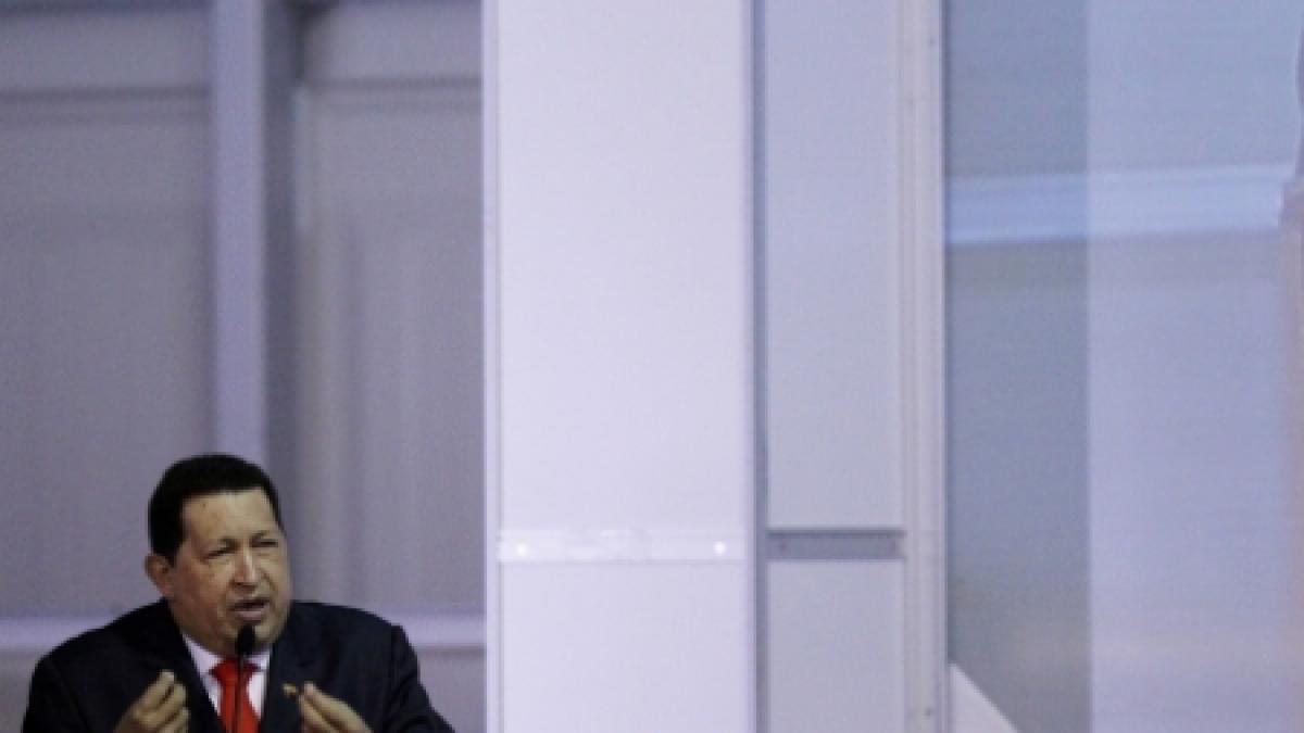 presedintele venezuelei hugo chavez este intr o stare delicata anunta ginerele sau