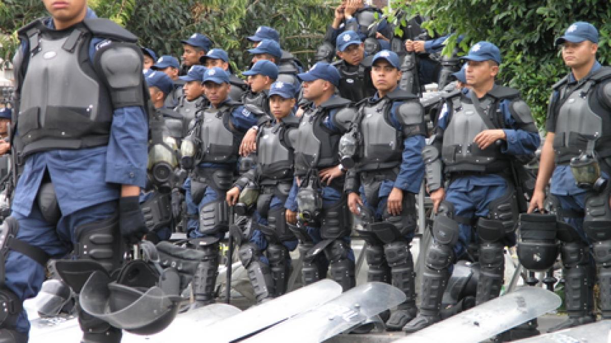 politistii dintr un oras mexican si au dat demisia in masa