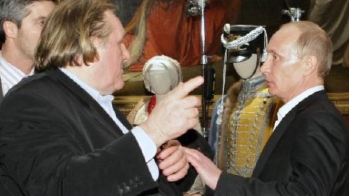 gerard depardieu a primit pasaport rus in urma intalnirii cu presedintele vladimir putin