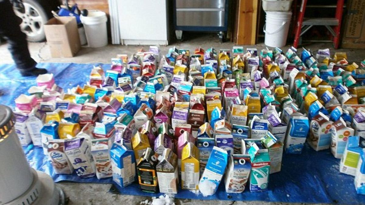 nu ai sa crezi ce au reusit sa faca acesti tineri din 500 de cutii de lapte