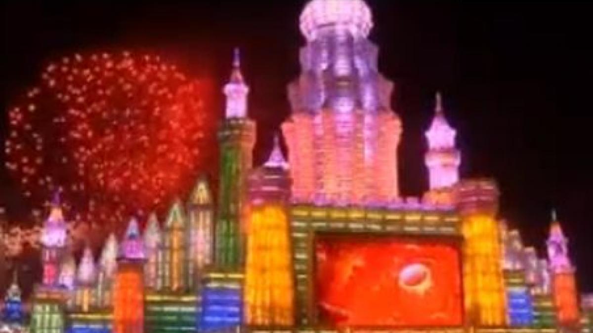 palate si paduri fermecate la festivalul ghetii din china vezi aici imagini de senzatie