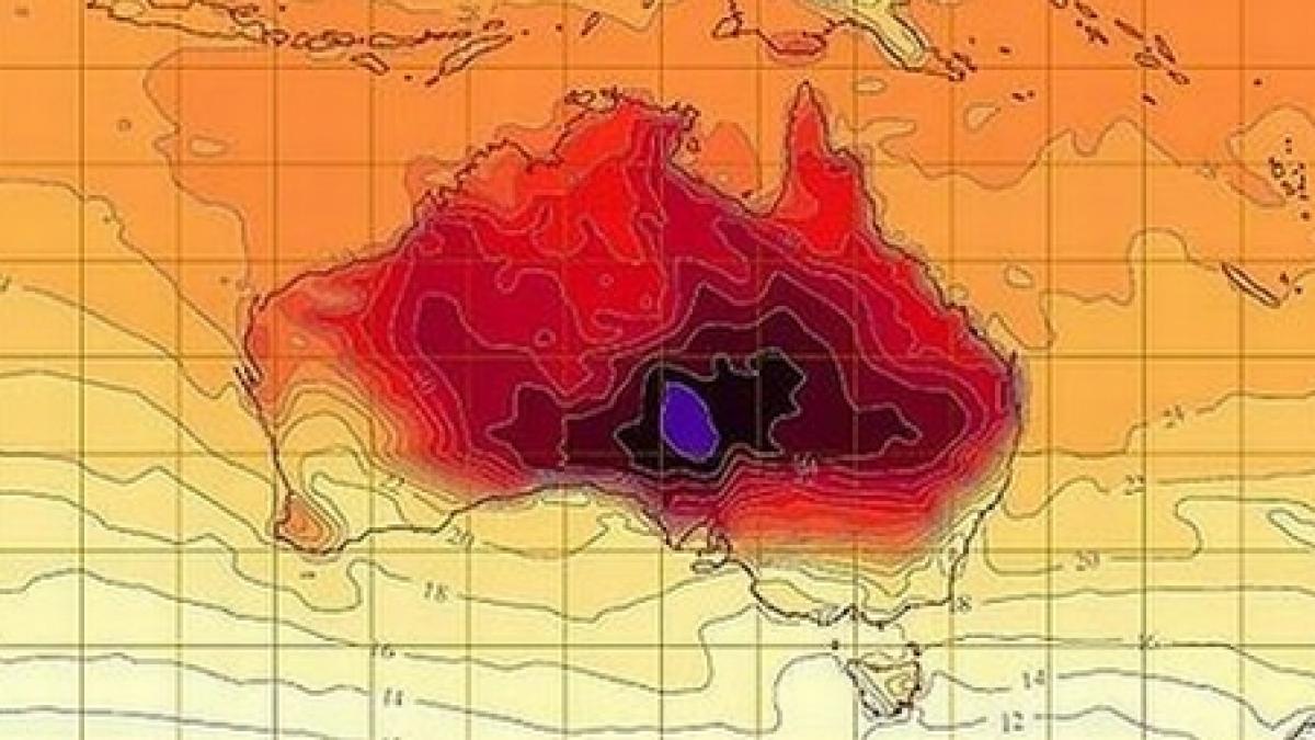 temperaturi record in australia 54 grade celsius scara temperaturilor a fost schimbata
