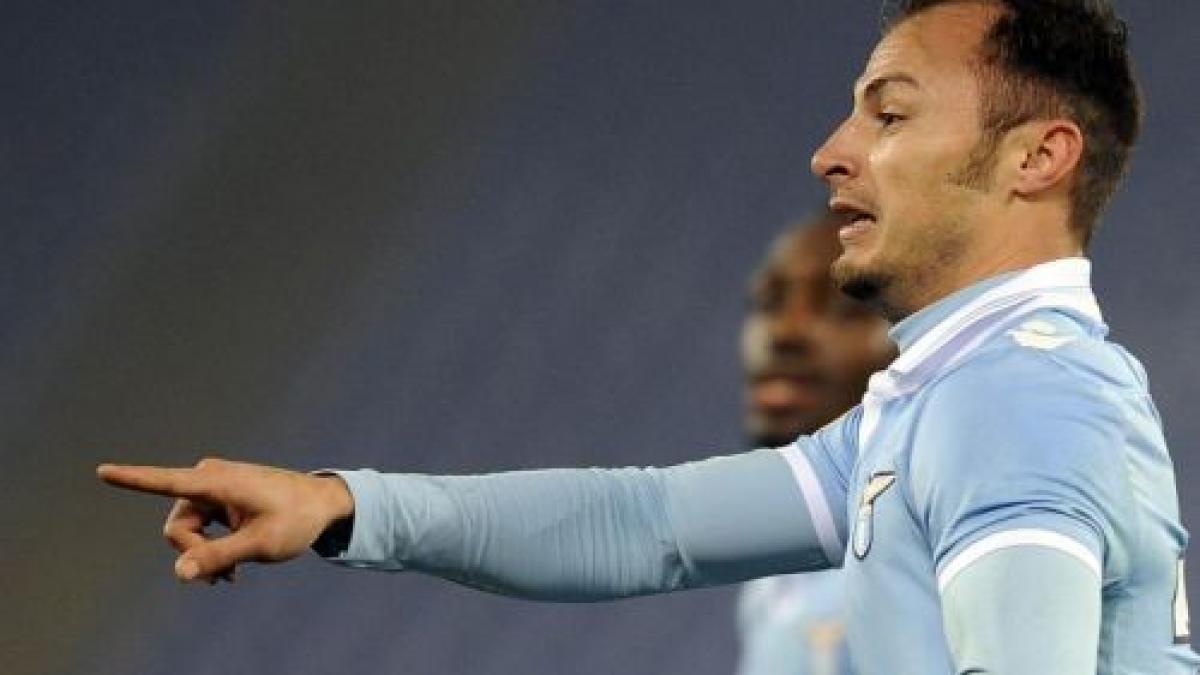 radu stefan a marcat pentru lazio in sferturile de finala ale cupei italiei