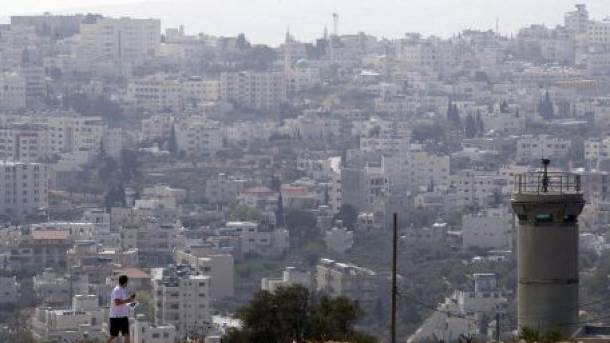 ue lucreaza la un nou plan de relansare a procesului de pace israeliano palestinian