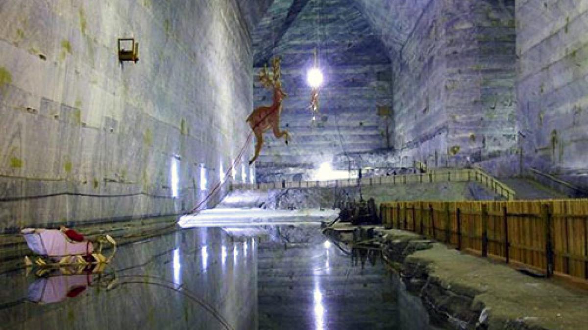 proiectul major al ue derulat in romania un institut de cercetare cosmica amenajat in salina slanic