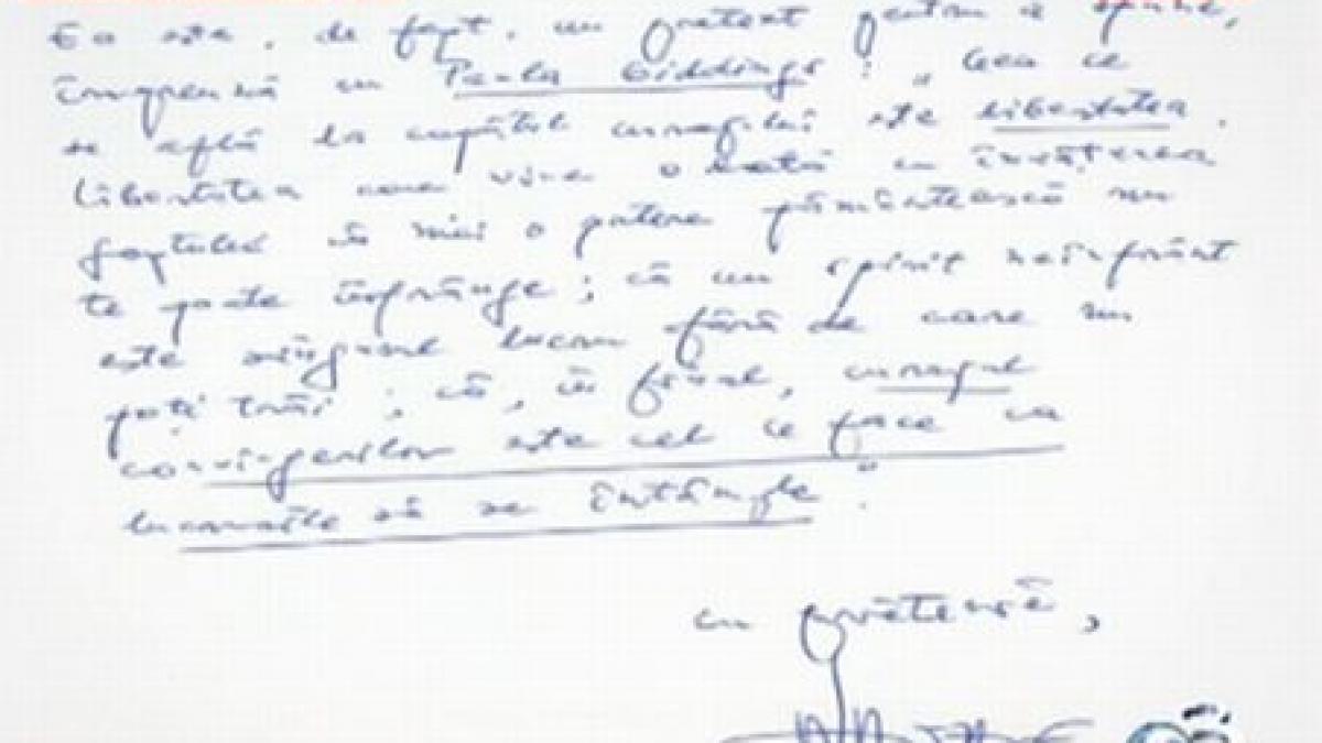 adrian nastase scrisoare din inchisoare nici o putere pamanteasca nu te poate infrange