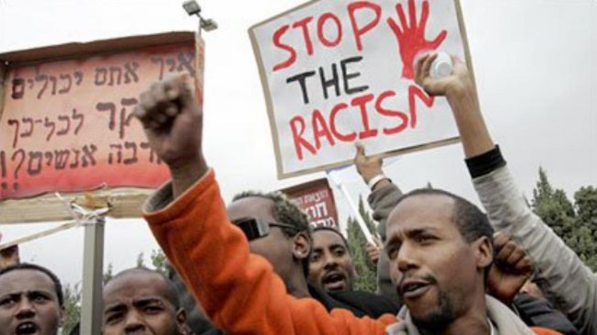 un american atrage atentia asupra rasismului din israel