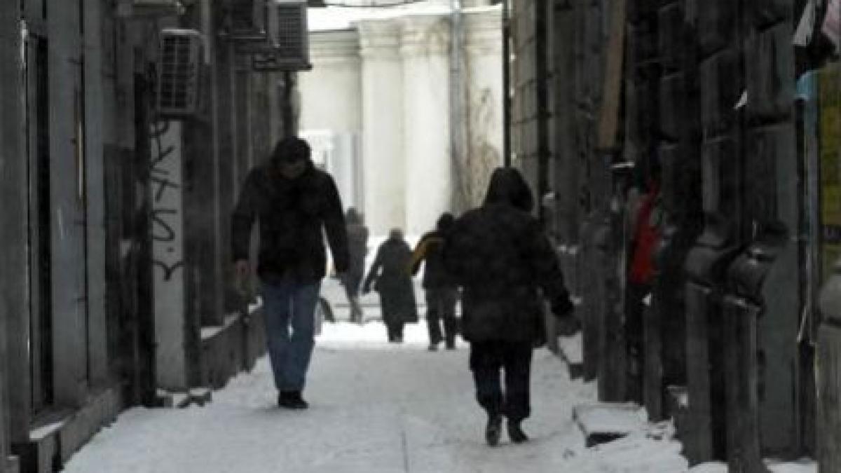 avertizarea cod galben de ninsori si vant a fost prelungita pana duminica