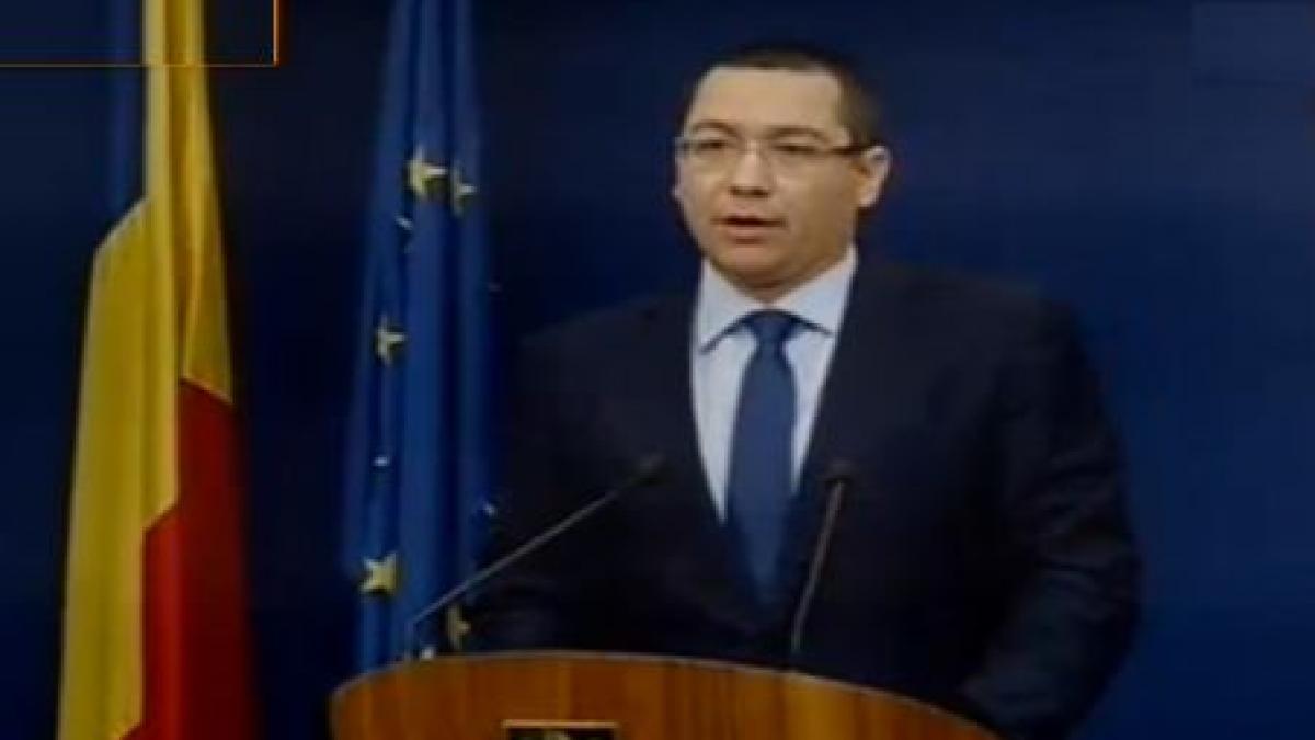 premierul ponta coplata platita de romani va fi de cel mult 10 lei