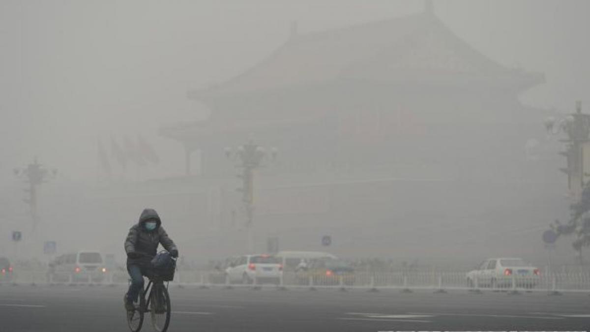 beijingul acoperit din nou de un smog toxic