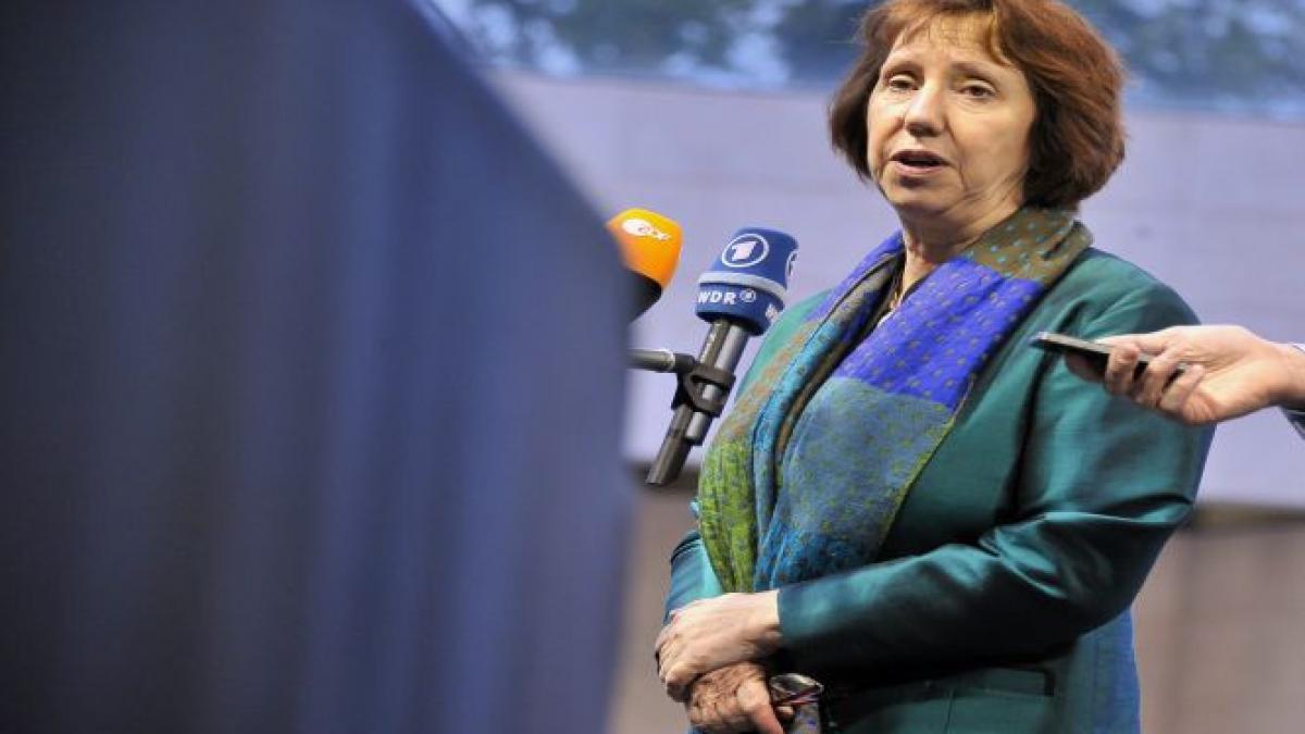 catherine ashton cere iranului sa opreasca executia a cinci activisti din minoritatea araba